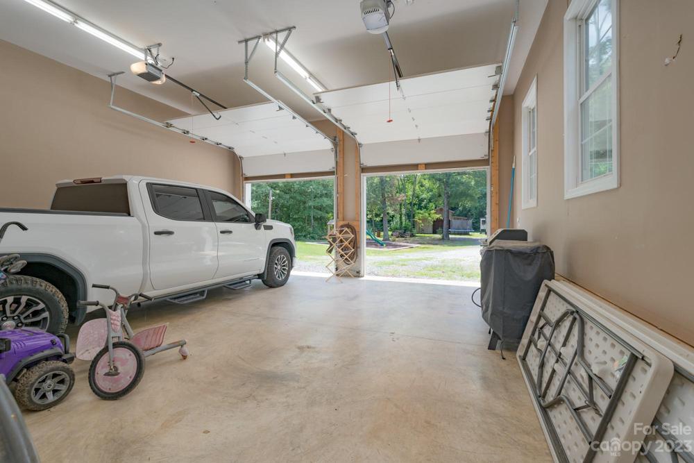 Rear Facing 2 car garage