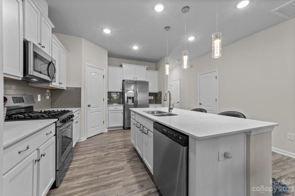 Brand new diswasher! Gas range and oven! Countertop and cabinet space!