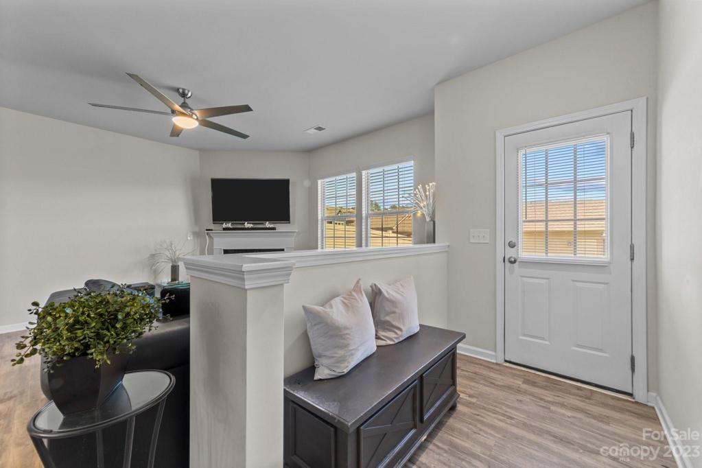 Just a few feet away from your grill and backyard.