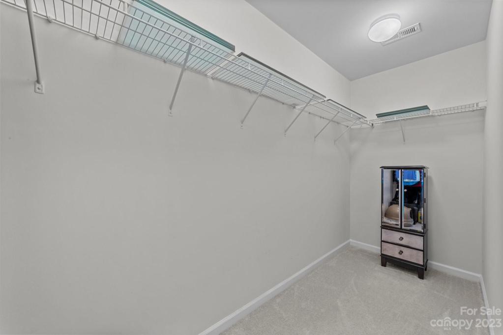 Primary Bedroom Suite closet!  Room to start fresh!