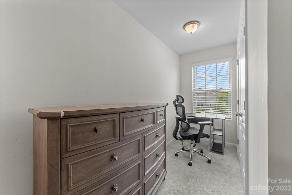 Front bedroom/flex room #2 has additional alcove with full closet and room for extra purposes!