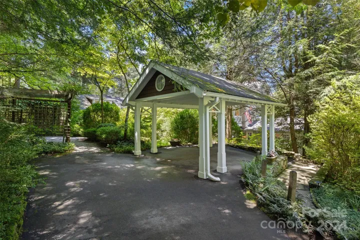 Carport and plenty of available parking for 8 or more vehicles