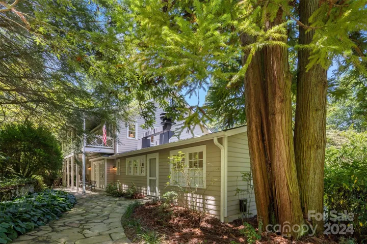 Walkway to back entrance