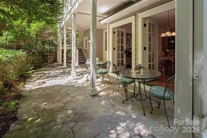Open patio