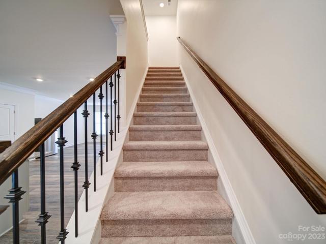 Stairs to third level
