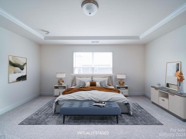 Primary bedroom (Virtually Staged)