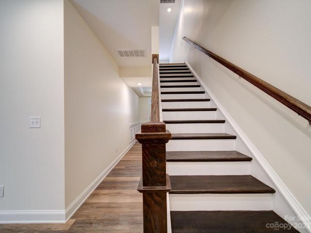 Stairs to upper level