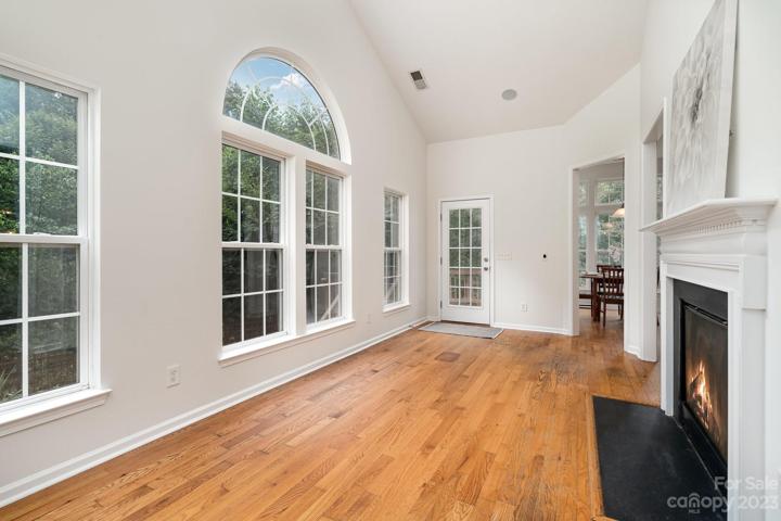 Fabulous views from Sunroom with Vaulted ceilings
