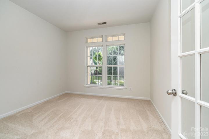 Office with French Doors