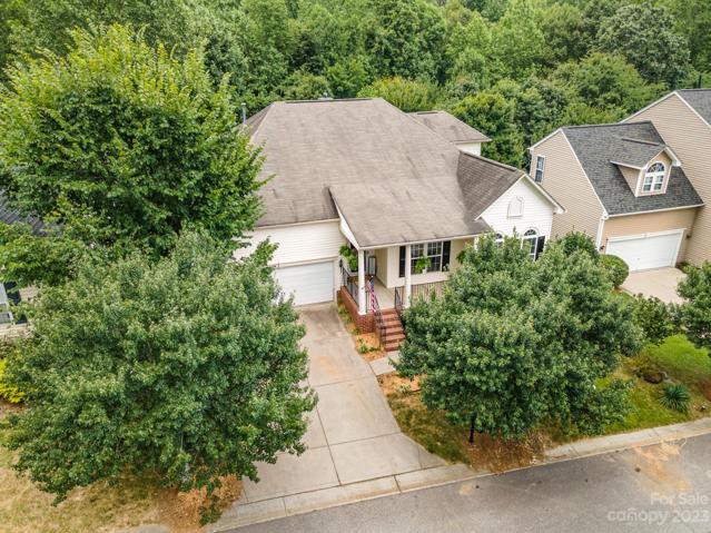 Aerial View of how private back yard is!