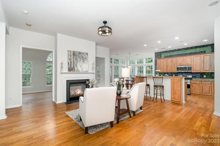 Inviting Great Room, with double sided FP!