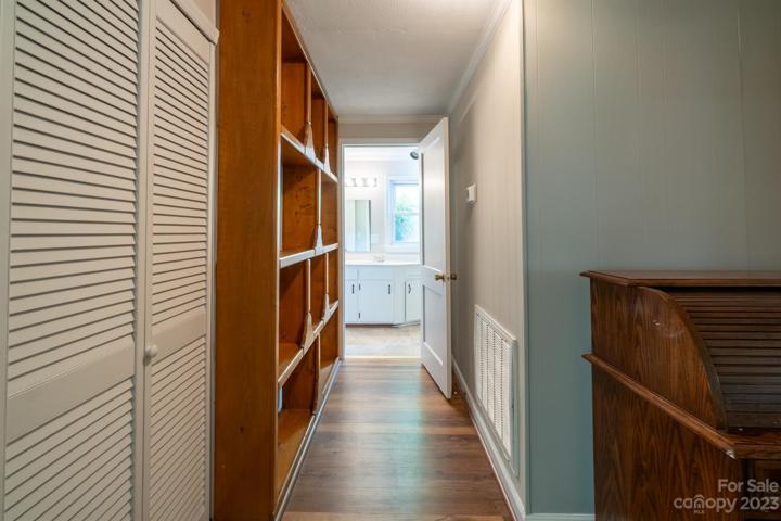 Hallway to main bathroom