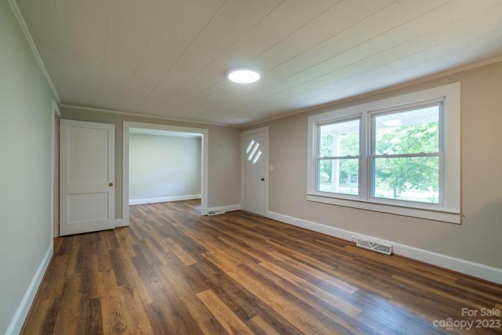 LVP flooring throughout the majority of the home