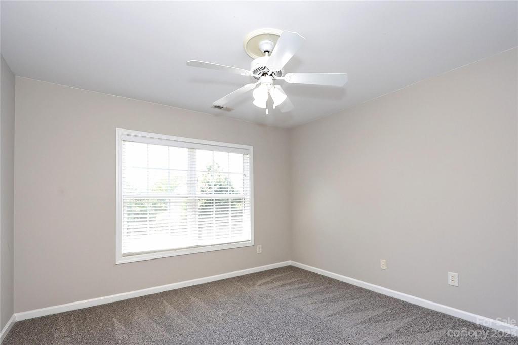 Bedroom 3, freshly painted, new carpet.