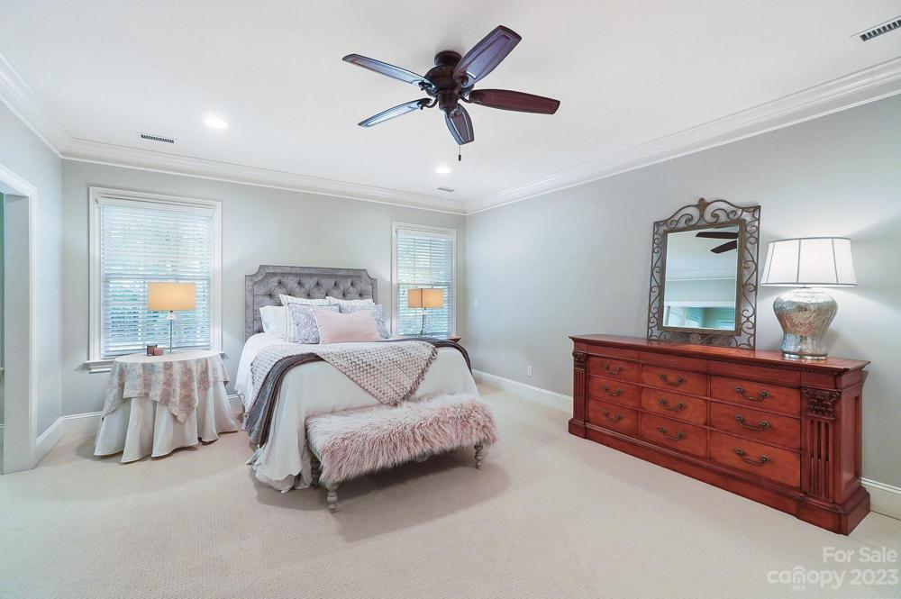 Primary suite upstairs