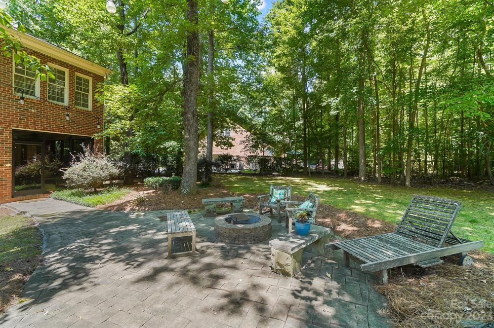 Patio with fire pit