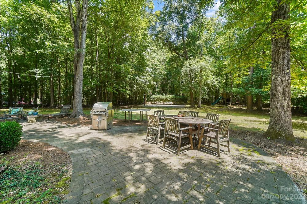 Outdoor seating area