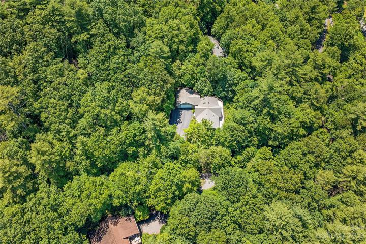 Aerial view of home