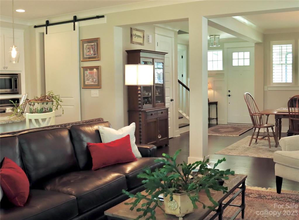Open floor plan for Living-Dining-Kitchen