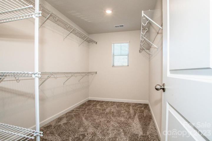 Primary walk in closet