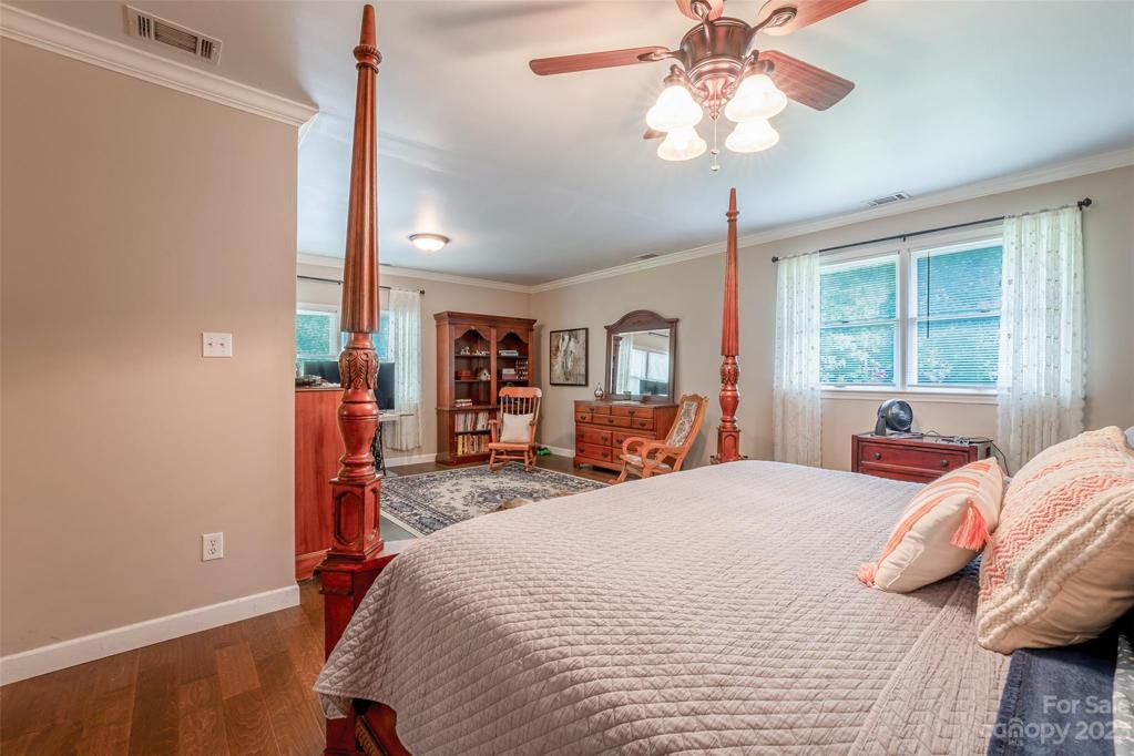 Master bedroom - I love the layout here and brightness of the room