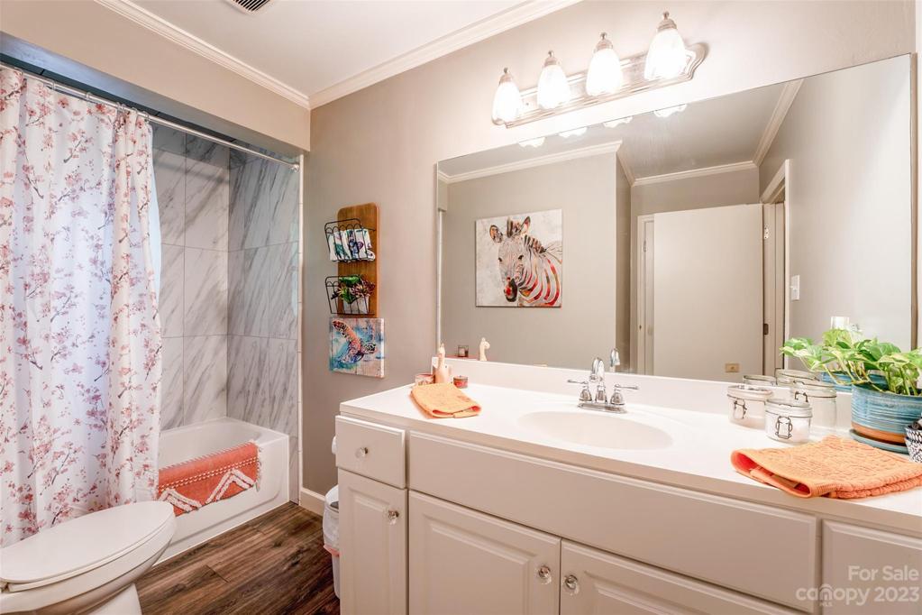 Updated guest bathroom