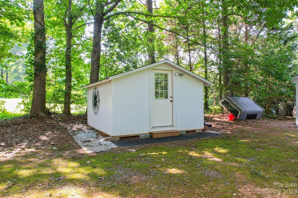 Additional storage shed