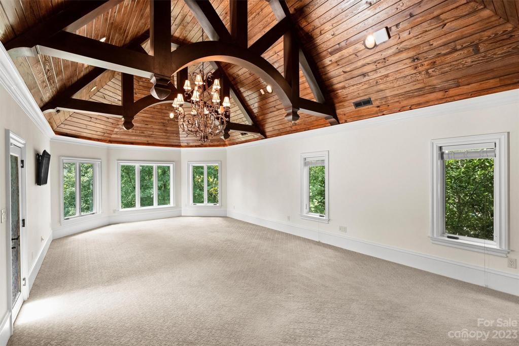 Upper level primary bedroom