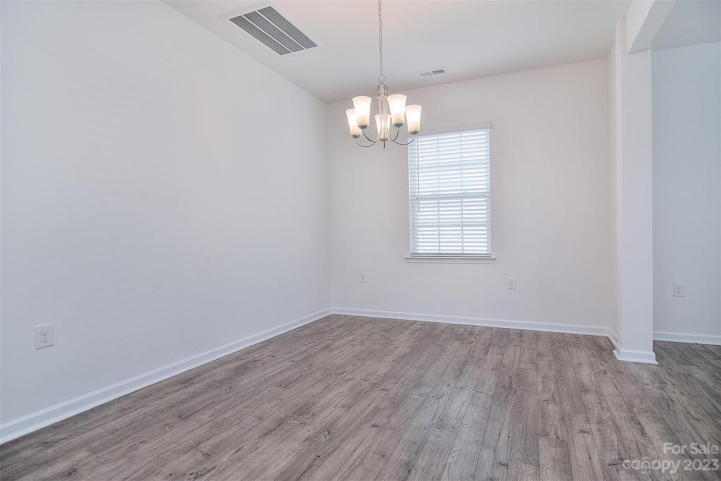 Enjoy meals in the dining room