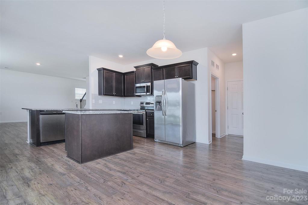Breakfast nook is located directly off of the kitchen