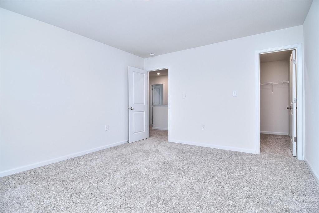 All secondary bedrooms include walk in closets