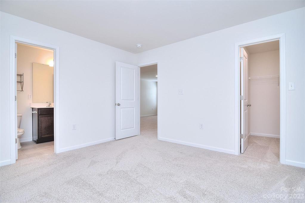 Fourth bedroom with attached bathroom