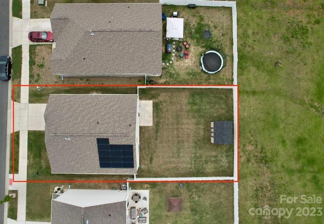 This home includes solar panels!