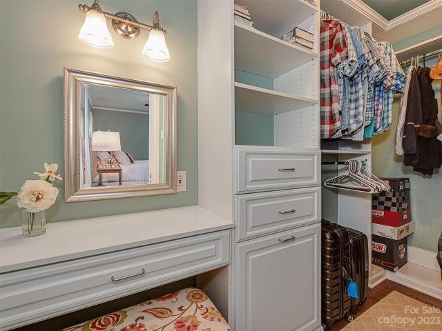 Walk-in Closet with vanity!