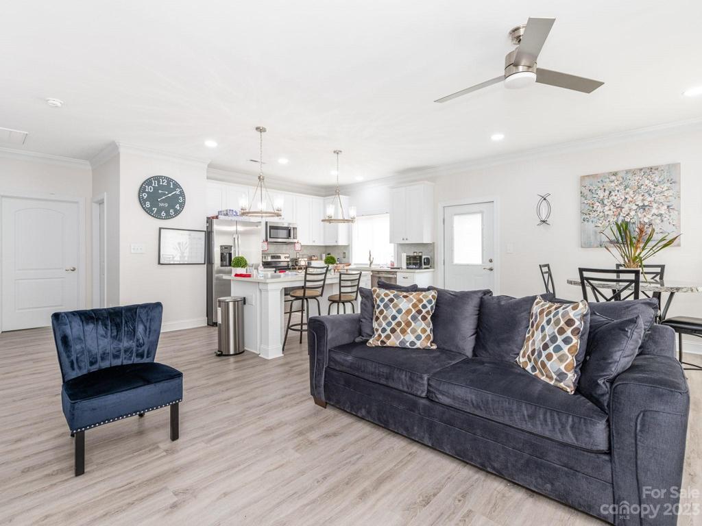 Representational Photo -Open Living Dining and Kitchen