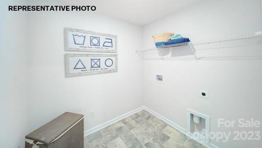 Laundry room upper level