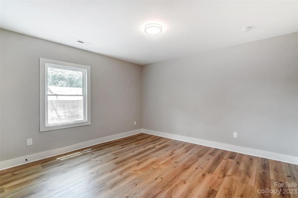 Bedroom three is awaiting your special touch.