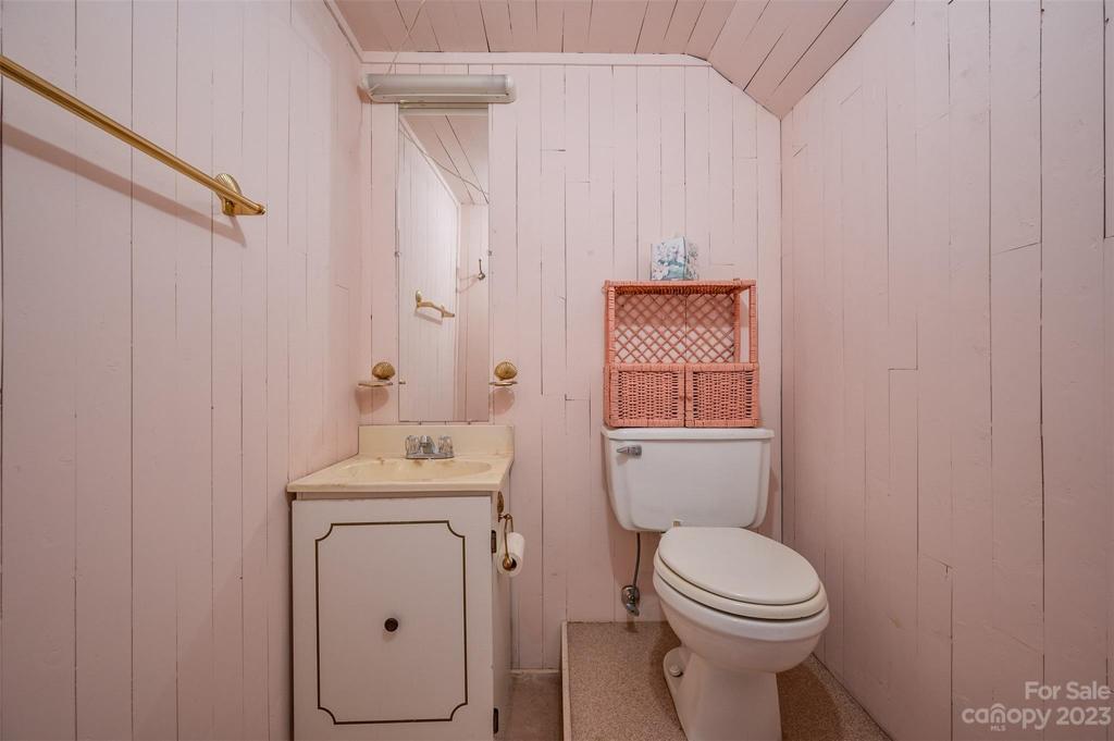 Half bath in Attic Area