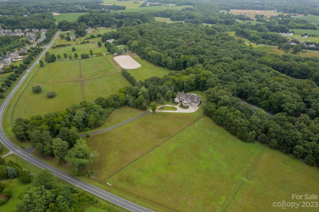 Aerial Shot of property (5.9 acres)