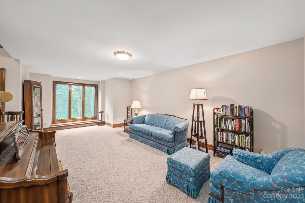 Formal living room with Large Bay Window for natural light