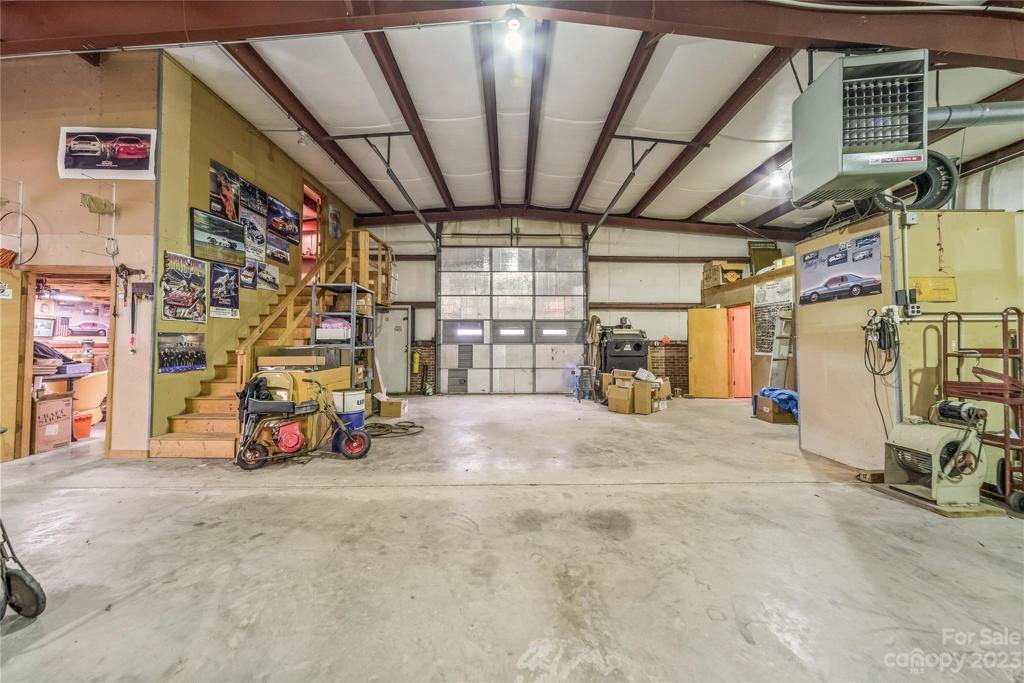2 office spaces included in HUGE garage space