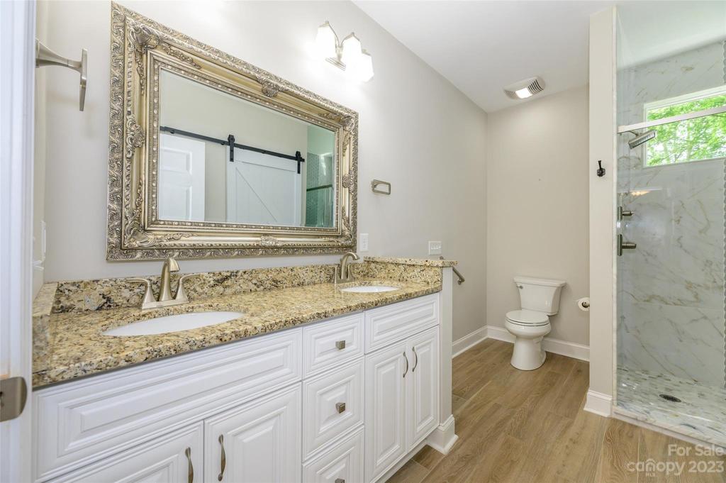 Primary bathroom on main level