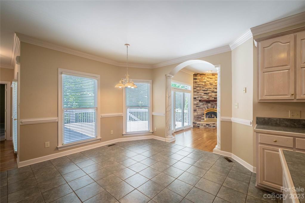 Breakfast Area Back Deck/Family Room View