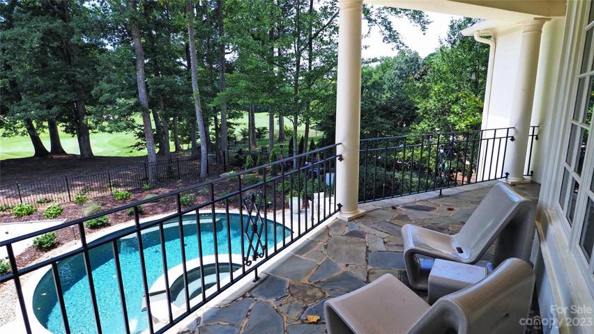 OWNERS SUITE BALCONY: your grand view to golf course