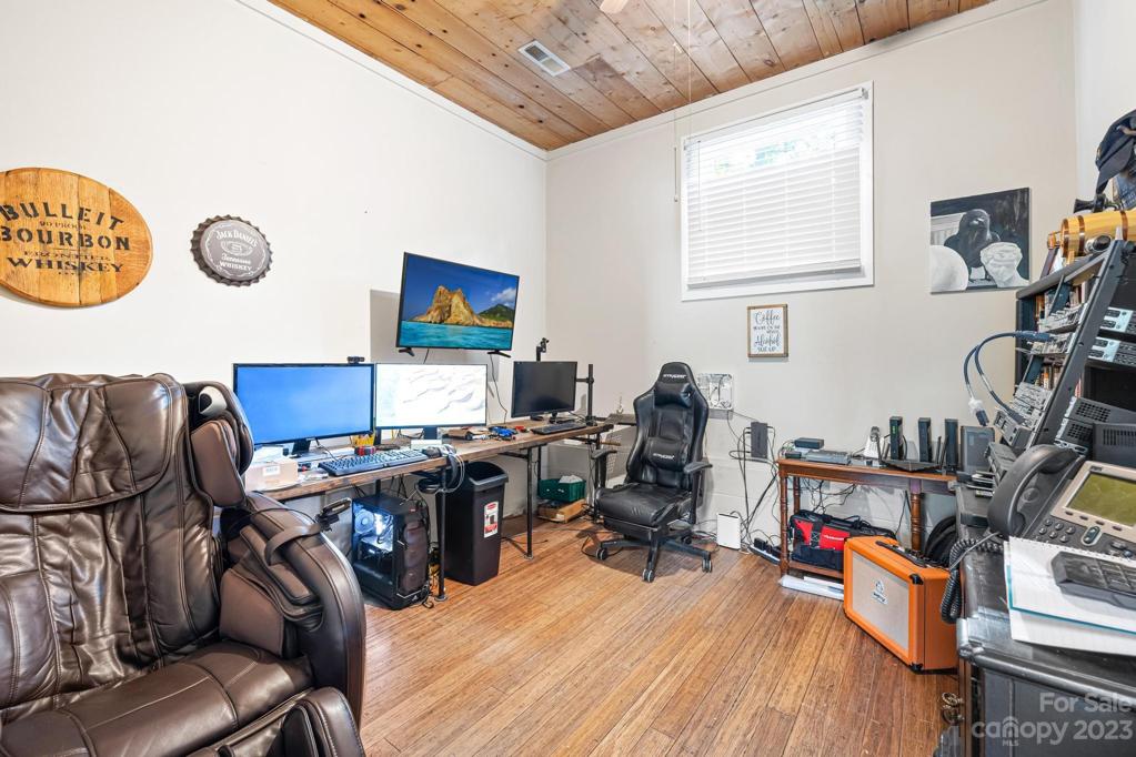 Office with window off of Flex Room