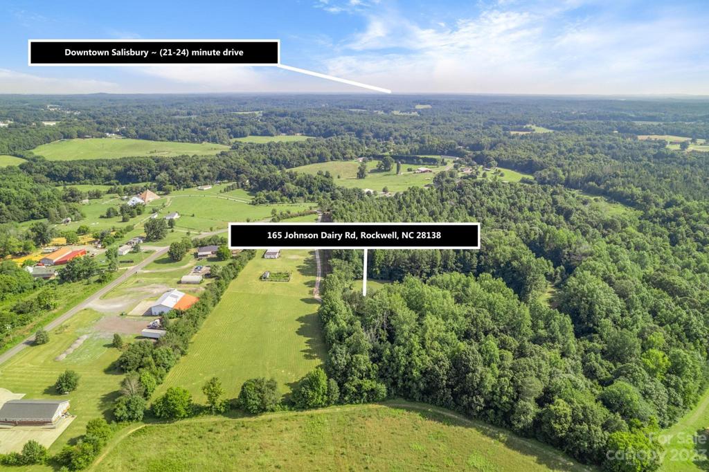 Perfect location, close to Salisbury- under 25 minutes, Mount Pleasant-24 minutes, Concord and Kannapolis-under 30 minutes