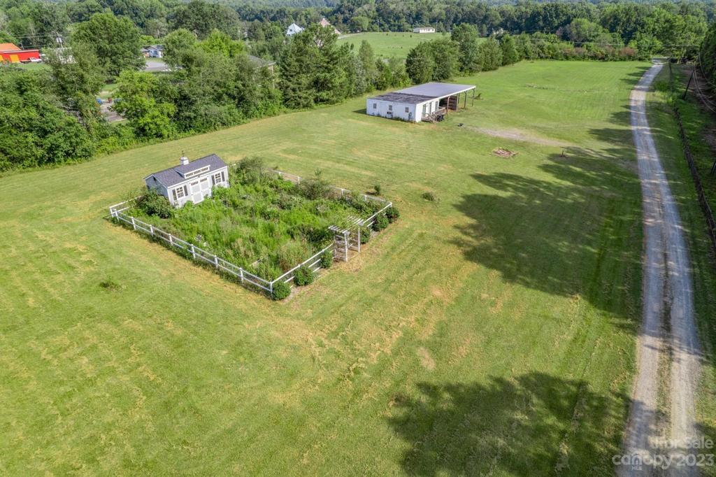 Garden Shed and gardens