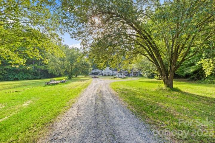 Long Private Driveway to your new Farmhouse!