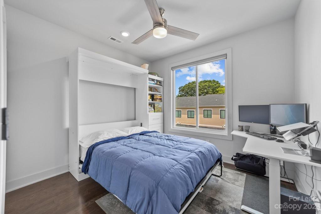 Office with Murphy bed down