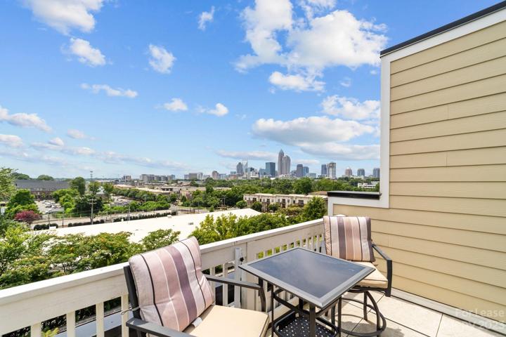 Rooftop views of the city